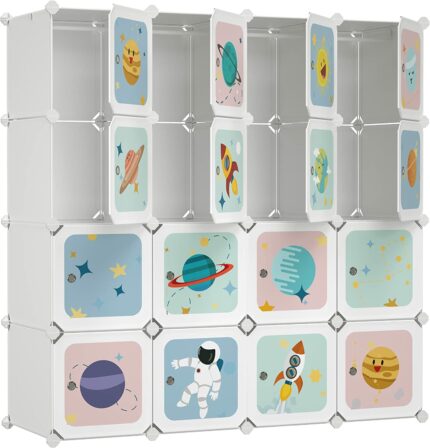 armoire bébé - Songmics LPC905W01 Modulable