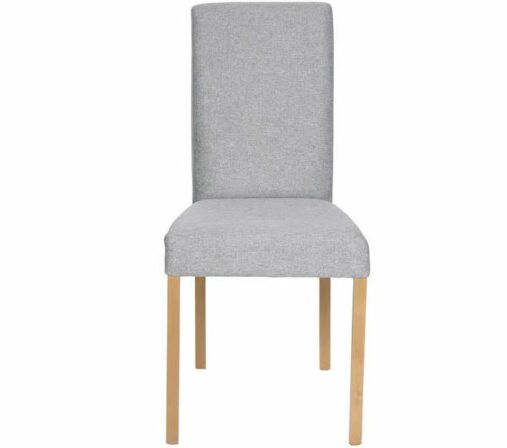 chaise en tissu - Chaise en tissu gris Salsa