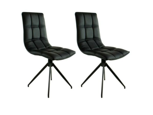 chaise noire design - Paris prix Lockhart