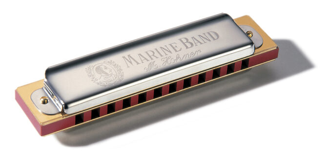harmonica pour débutant - Hohner Marine Band C/Do 12 trous