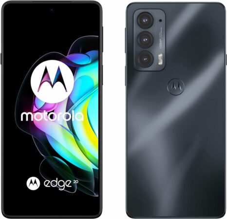 smartphone à grand écran - Motorola Moto Edge 20 Gris 128 Go