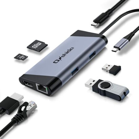 hub USB-C - Onshida - Adaptateur Hub USB-C