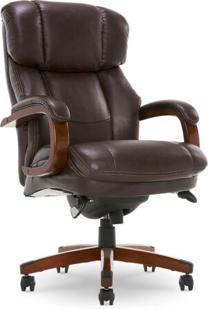 chaise de bureau en bois - La-Z-Boy Fairmont Big & Tall