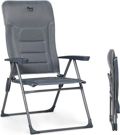 chaise d'extérieur - Timber Ridge - Chaise pliante en aluminium