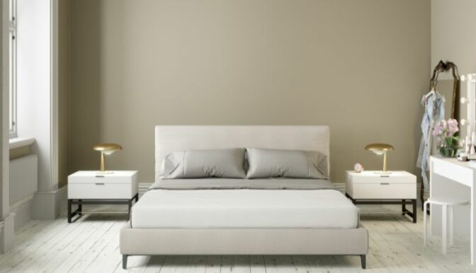 Chambre à coucher complète simple