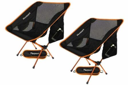  - Fbsport lot de 2 chaises de camping pliantes