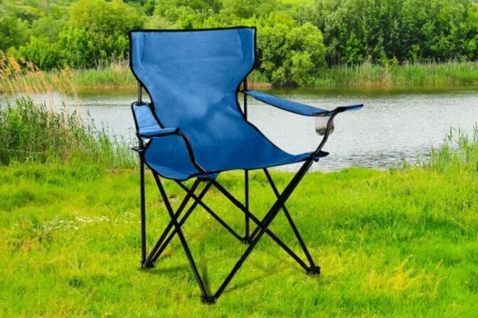 Chaise de camping pliante standard