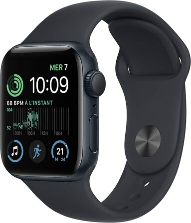 montre connectée rapport qualité/prix - Apple Watch SE (2ᵉ génération)