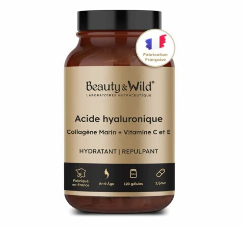 complément alimentaire anti-âge - Acide hyaluronique Beauty & Wild