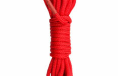 corde BDSM - Corde de bondage rouge EasyToys Fetish Collection