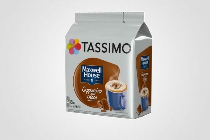 Dosette compatible cappuccino