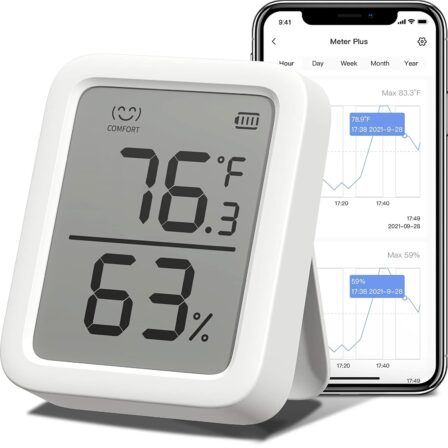 thermomètre intérieur - SwitchBot Meter Plus