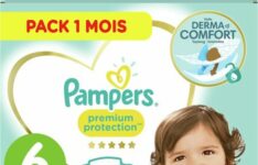 Bon plan – Pampers Premium Protection Pack 1 mois "5 étoiles" à 41,24 € (-25%)