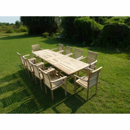 ensemble table et chaise de jardin - C&L Jardin Batan e10