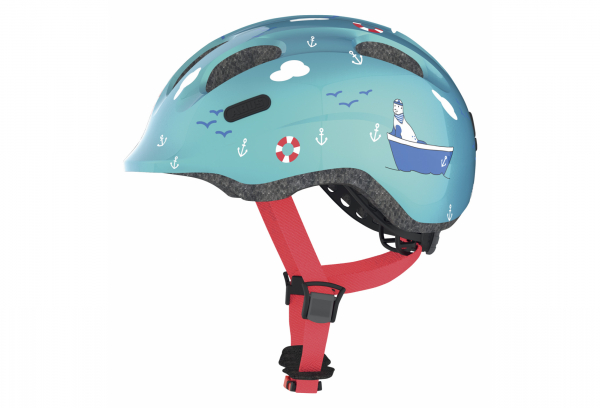 casque vélo - Abus Smiley 2.0 Turquoise (casque vélo enfant)