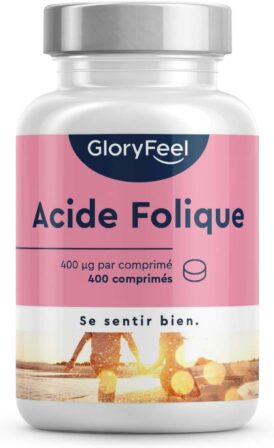 Acide folique Gloryfeel