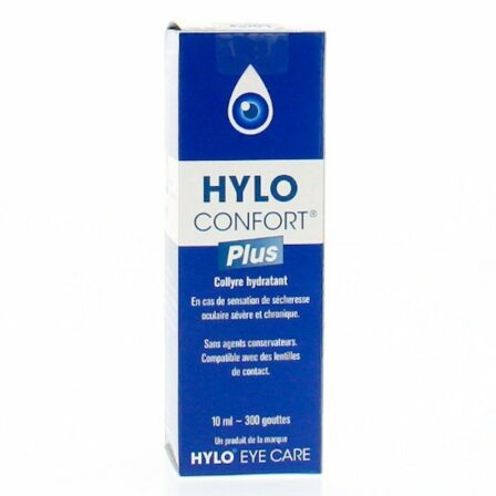 gouttes pour les yeux secs - Hylo Confort Plus