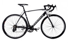vélo de route pour débutant - KS Cycling Imperious noir & blanc
