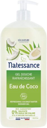gel douche - Natessance – Gel douche rafraîchissant à l’eau de coco