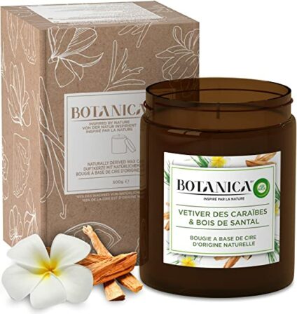 Bon plan – Bougie parfumée Botanica by Air Wick “5 étoiles” à 13,59 € (-20%)