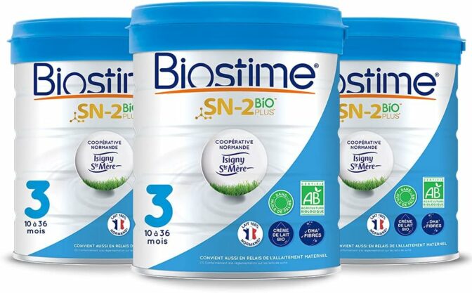 lait infantile pour bébé - Biostime SN-2 Bio Plus