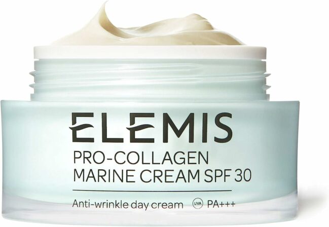 crème anti-rides après 50 ans - Elemis Pro-Collagen Marine SPF30