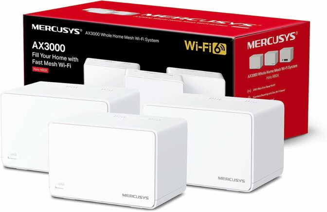 système wifi mesh - Mercusys AX3000 Halo H80X