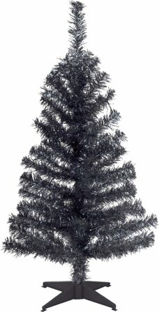 sapin de Noël artificiel - National Tree Company - Sapin de Noël artificiel Noir 91 cm