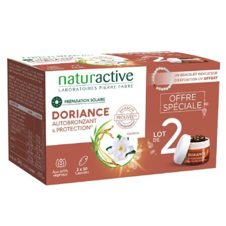 complément alimentaire soleil - Naturactive Doriance Autobronzant et Protection