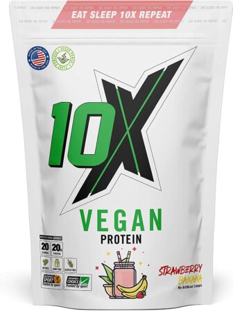 protéine végétale en poudre pour végan - Protéines végétaliennes 10X Athletic
