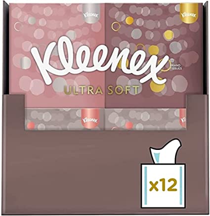 Bon plan – Paquet 12 boîtes contenant 48 mouchoirs Kleenex Ultra Soft à 16,80 € (-30%)