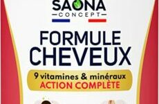 Bon plan – Complément alimentaire cheveux Saona Concept à 12,61 € (-33%)