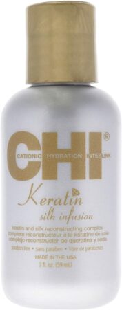 kératine pour cheveux - CHI Keratin Silk infusion
