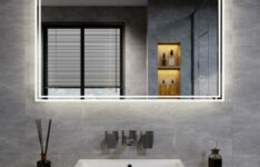 Élégant – Miroir de salle de bain rétroéclairé 1000 x 600 mm