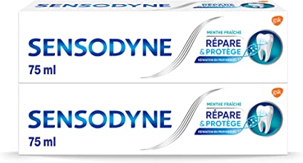dentifrice - Sensodyne Répare & Protège – Lot de 2