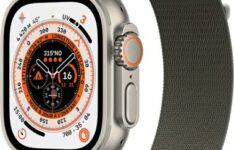 montre GPS de randonnée avec altimètre - Apple Watch Ultra