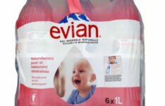 eau minérale en bouteille - Eau minérale naturelle Evian