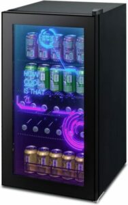  - HCK – Mini frigo avec éclairage Cyberpunk