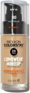  - Revlon Colorstay Longwear Makeup (combination/oily skin)