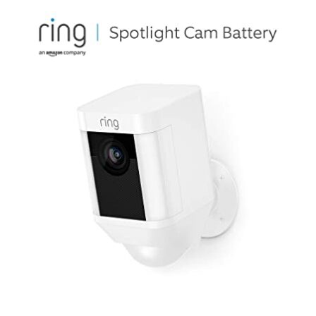 caméra de surveillance sans fil - Ring Spotlight Cam