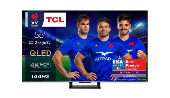 TV 4K de 55 pouces - TCL 55C735