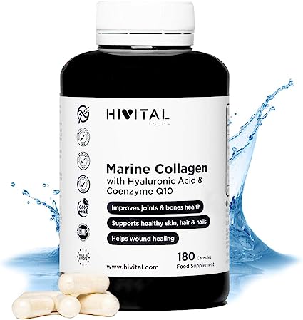 collagène marin avec acide hyaluronique - Hivital Foods Marine Collagen