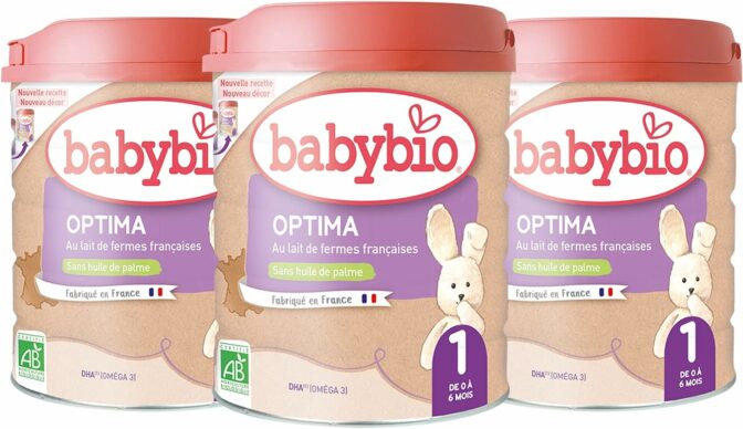 lait infantile premier âge - Babybio Optima 1
