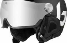 casque de ski avec visière photochromique - Bollé Might Visor Premium