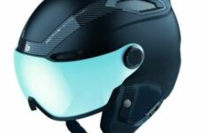 casque de ski avec visière photochromique - Bollé V-Line Carbon