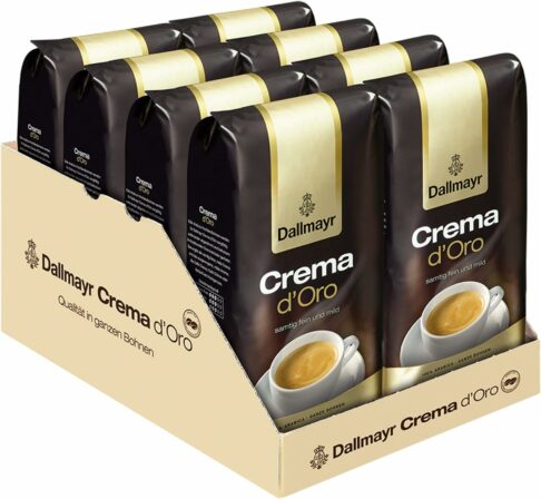 café en grain pour machine De'Longhi - Dallmayr Crema d’Oro