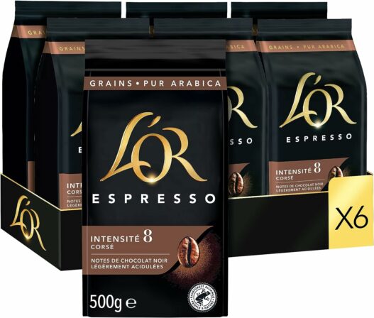 café en grain pour machine De'Longhi - L’Or Café Espresso