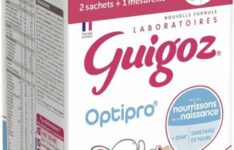 lait infantile premier âge - Laboratoires Guigoz Optipro 1