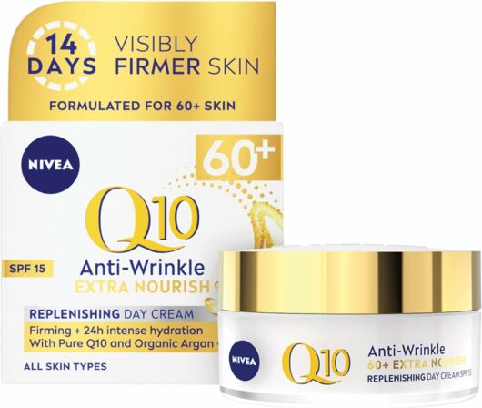 crème pour peaux matures - Nivea Q10 Power 60+ Skin
