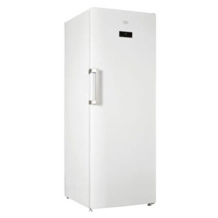 congélateur armoire à froid ventilé - Beko RFNE448E35W